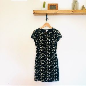 & Other Stories Flower Mini Dress